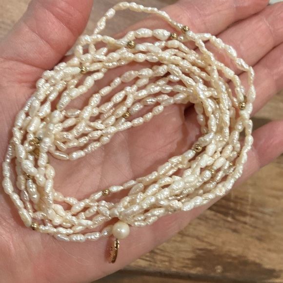 Rice Pearls 14k - Picture 15 of 15